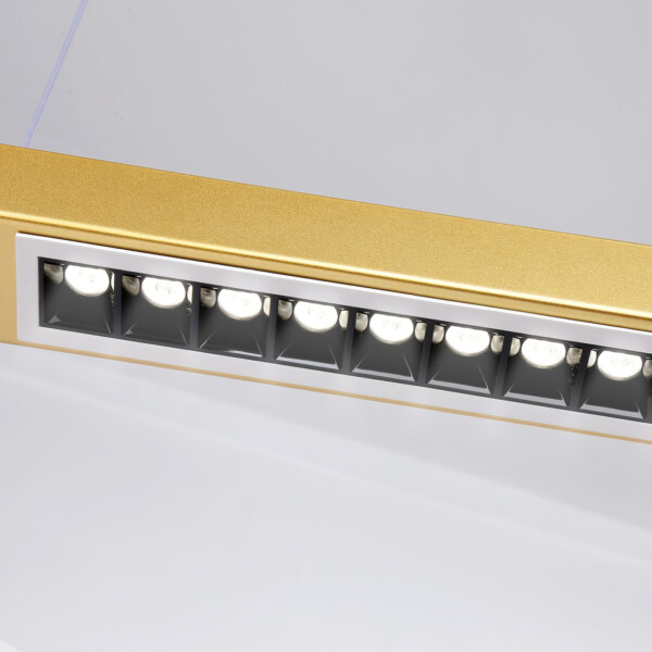 FL51488 WH/GD белый/золото 62W 3000K-6400K D600*1000 (ПДУ ИК)