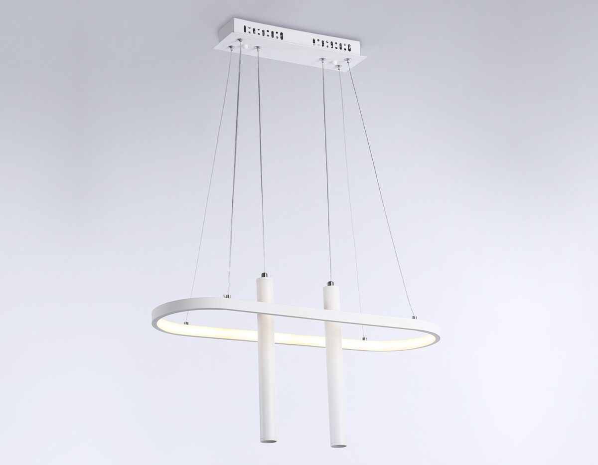 FL5383/1+2 WH белый 43W 3000K/4200K/6400K+4200K 600*200*1200 (ПДУ ИК) — изображение 7