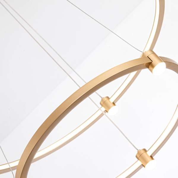 FL5508/2+6 GD золото 45W 3000K/4200K/6400K D600/400*1300 (без ПДУ)