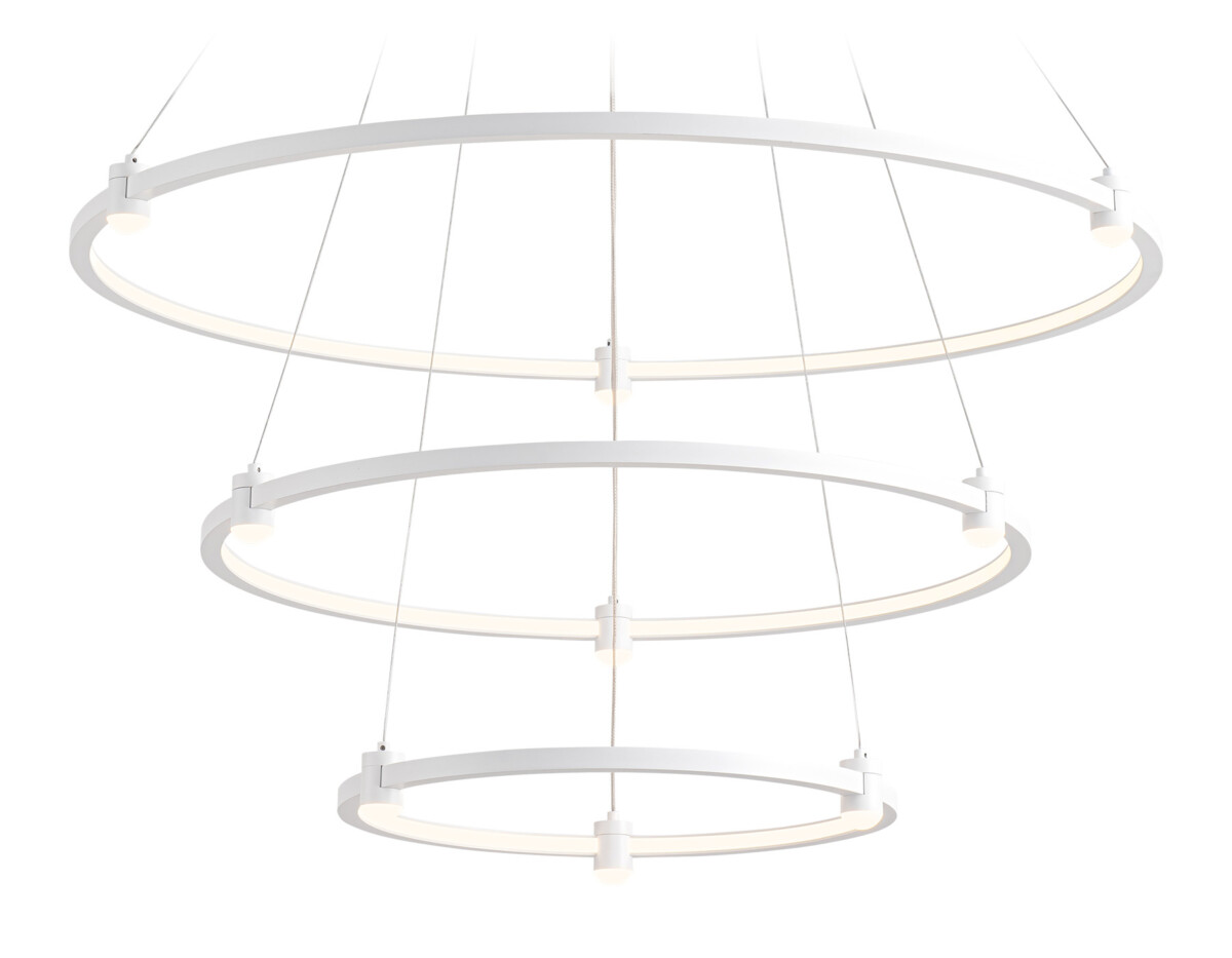 FL5511/3+9 WH белый 90W 3000K/4200K/6400K D800/600/400*1300 (без ПДУ) — изображение 3