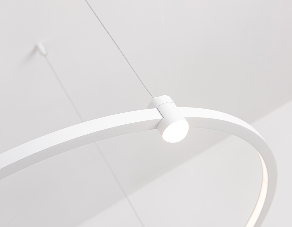 FL5521/2+6 WH белый 45W 3000K/4200K/6400K D600/400*1300 (без ПДУ) — изображение 1