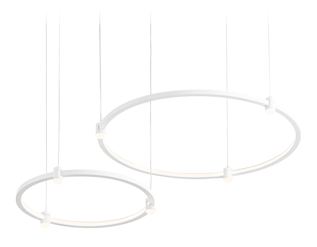 FL5521/2+6 WH белый 45W 3000K/4200K/6400K D600/400*1300 (без ПДУ) — изображение 3