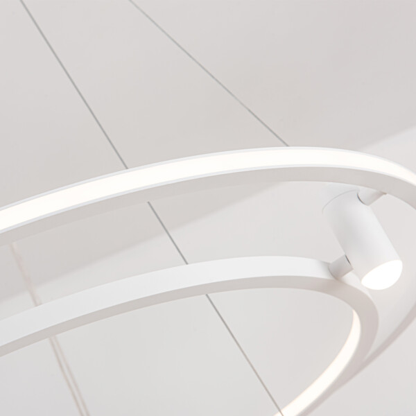 FL5542/2+6 WH белый 90W 3000K/4200K/6400K D600/400*1300 (без ПДУ)