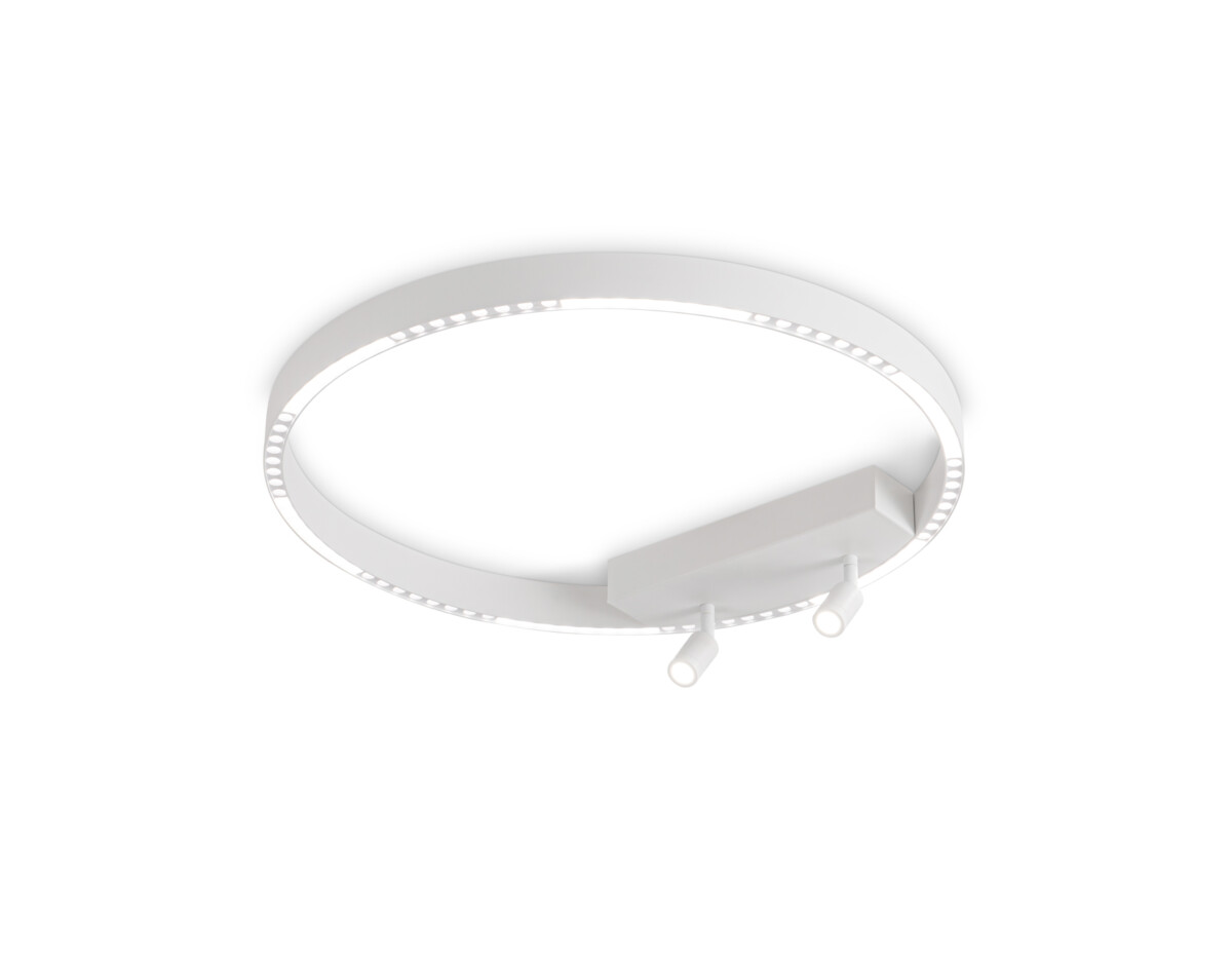 FL5807/1+2 WH белый 40W 3000K/4200K/6400K D600*95 (без ПДУ) — изображение 6