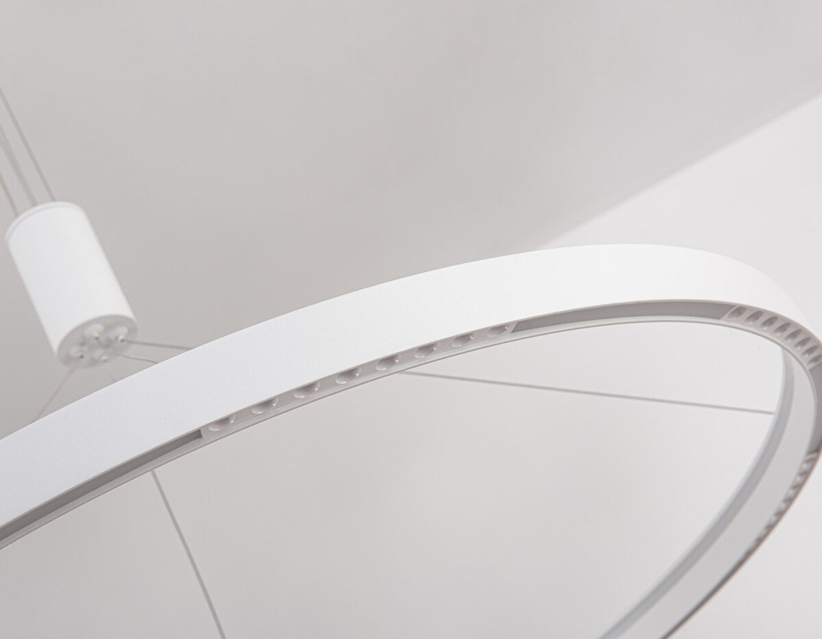 FL5855 WH белый 40W 3000K/4200K/6400K D800*860 (без ПДУ) — изображение 3