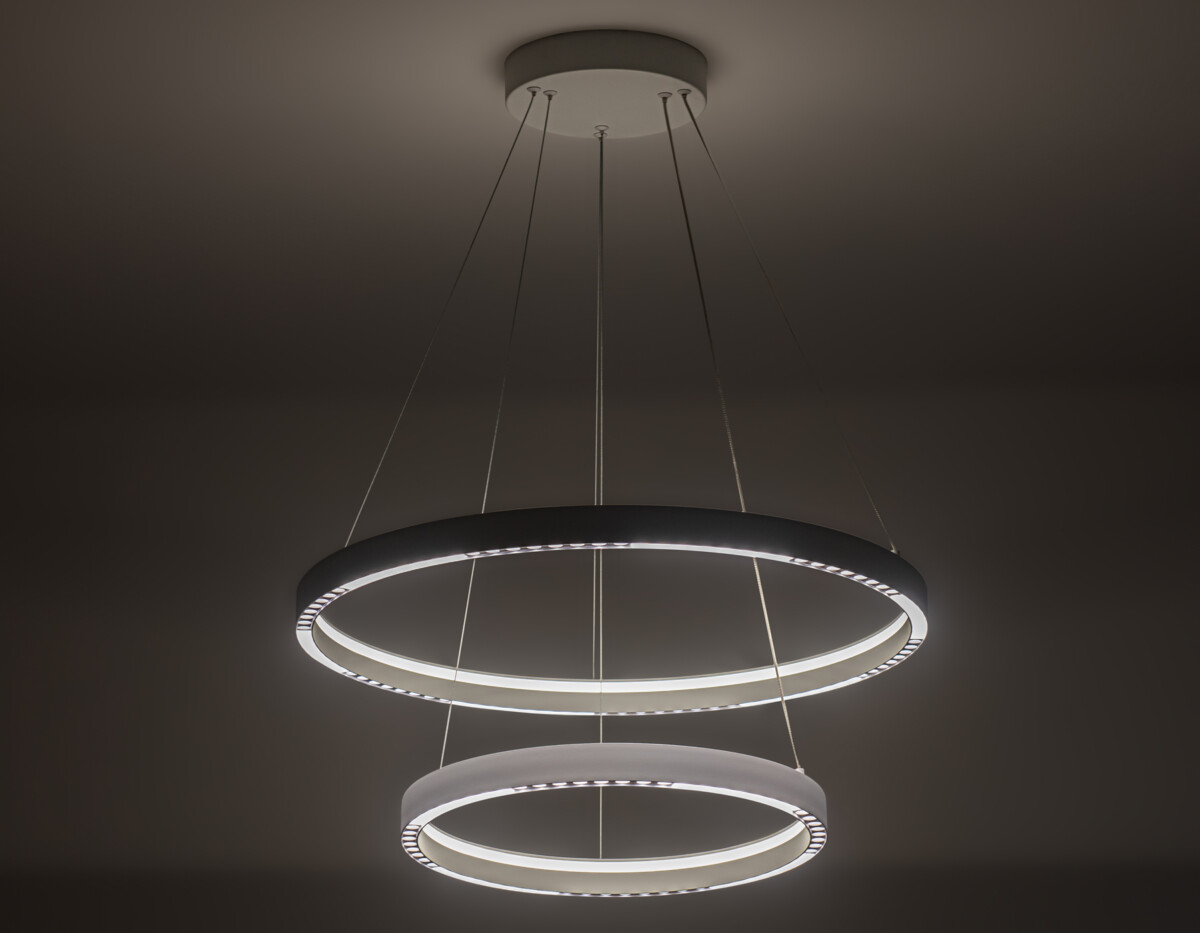 FL5862/2 WH белый 45W 3000K/4200K/6400K D600/400*830 (без ПДУ) — изображение 7