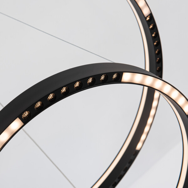 FL5865/2 BK черный 45W 3000K/4200K/6400K D600/400*830 (без ПДУ)