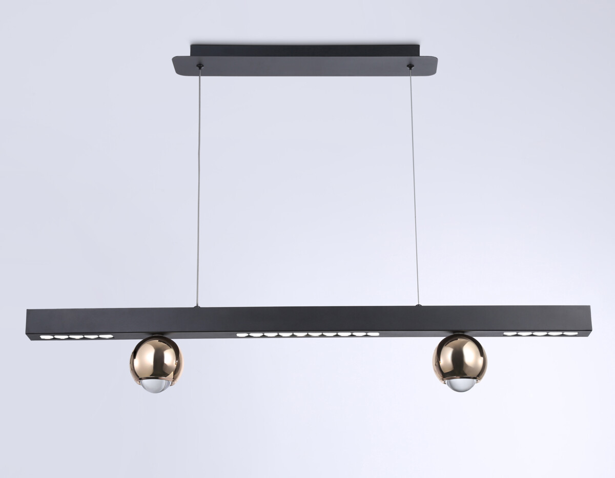 FL5956 BK/GD черный/золото 4200K 18W 1000*70*1200 (Без ПДУ) — изображение 3