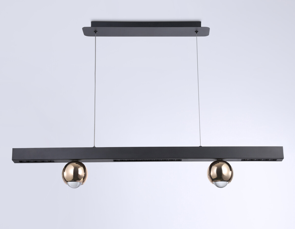 FL5956 BK/GD черный/золото 4200K 18W 1000*70*1200 (Без ПДУ) — изображение 4