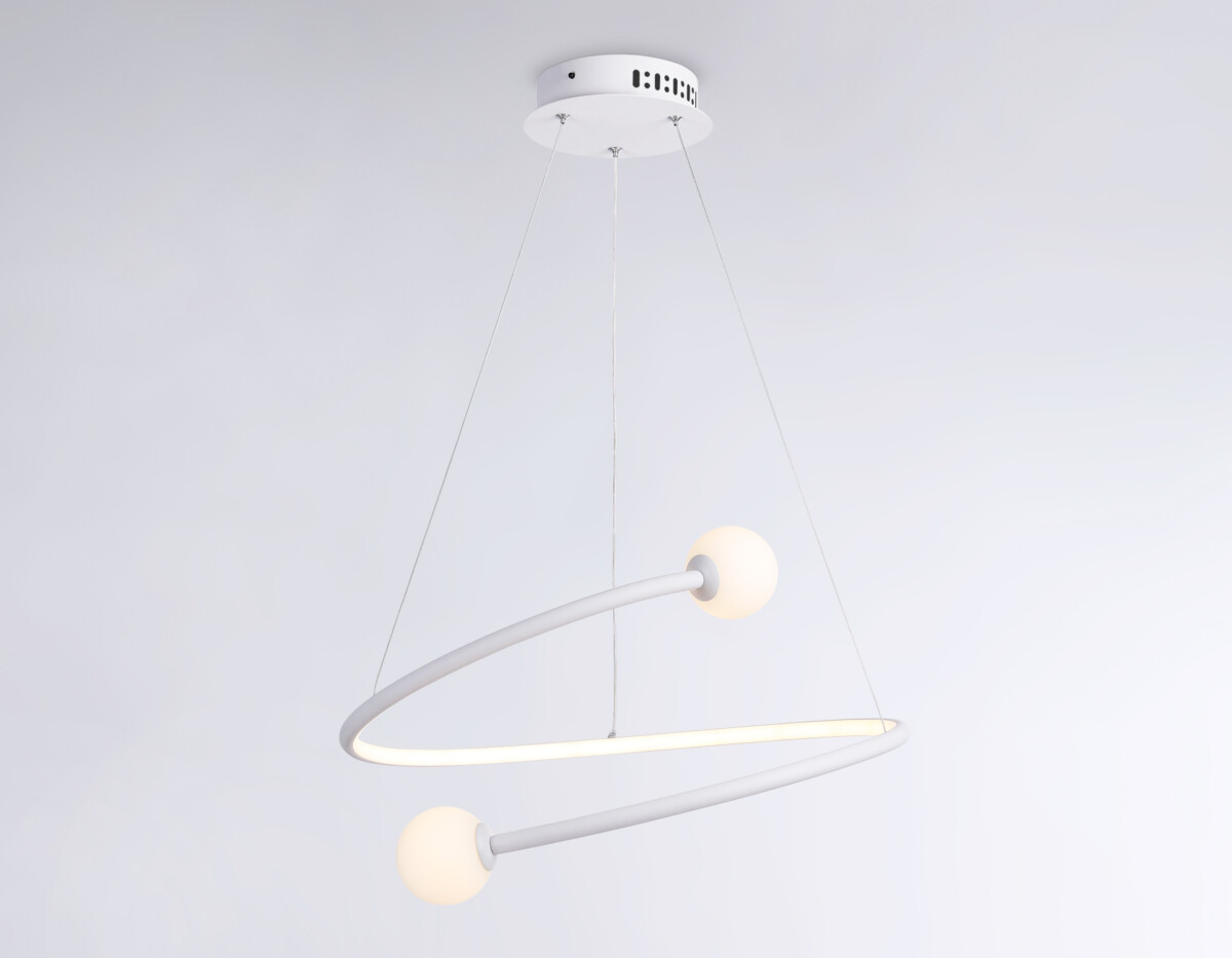 FL66291 WH белый 39W 3000K-6400K D500*1000 (ПДУ ИК) — изображение 5