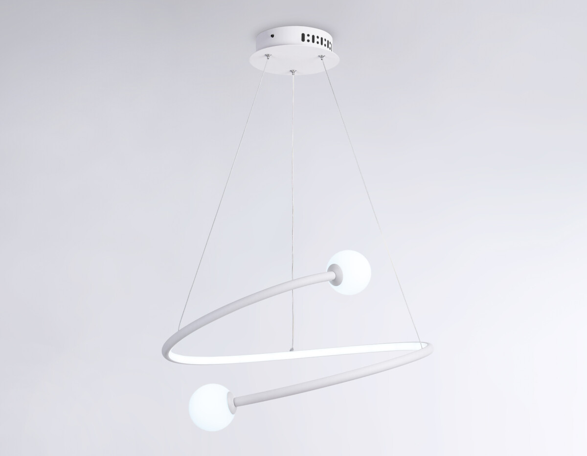 FL66291 WH белый 39W 3000K-6400K D500*1000 (ПДУ ИК) — изображение 6