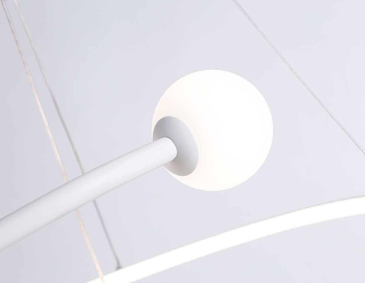 FL66299_macro1 FL66299 WH белый 39W 3000K-6400K+G9 D500*1200 (ПДУ ИК) — изображение 1