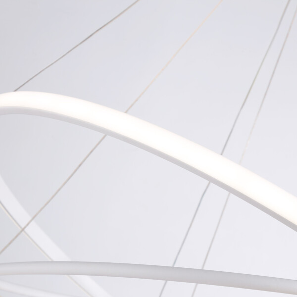 FL66326/1+4 WH белый 92W 3000K-6400K+G9/4 D800/600*1200 (ПДУ ИК)