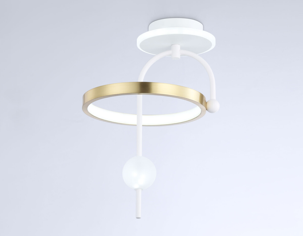 FL66422 WH/GD белый/золото 3000K/4200K/6400K 15W 240*220*347.7 (Без ПДУ) — изображение 3