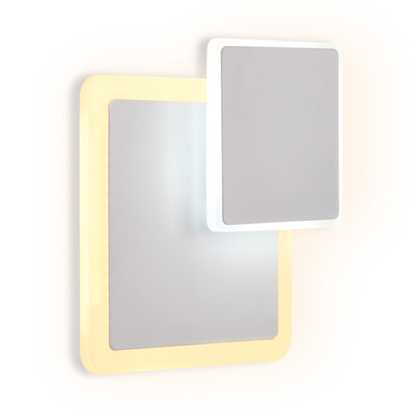 FW106 WH/S белый/песок LED 3000K/6400K 18W 240*220*50