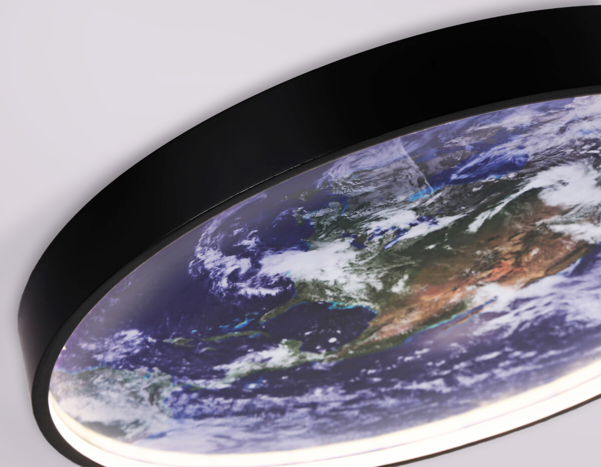 в наличии FW11132 BK черный 18W LED 3000-6400K D300*38 - купить в интернет-магазине Светильники Торг