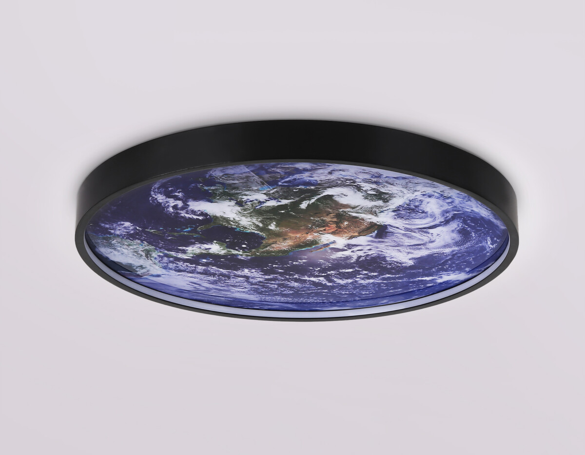 в наличии FW11132 BK черный 18W LED 3000-6400K D300*38 - купить в интернет-магазине Светильники Торг