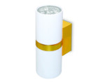 FW242/2 WH/GD белый/золото GU10*2 max 12W 155*60*76