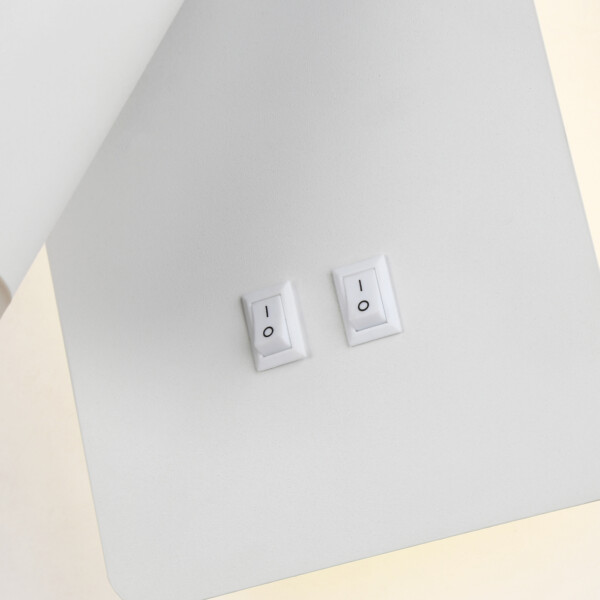 FW2465 WH белый GU10 max 12W+LED 4200K 9W 185*105*150