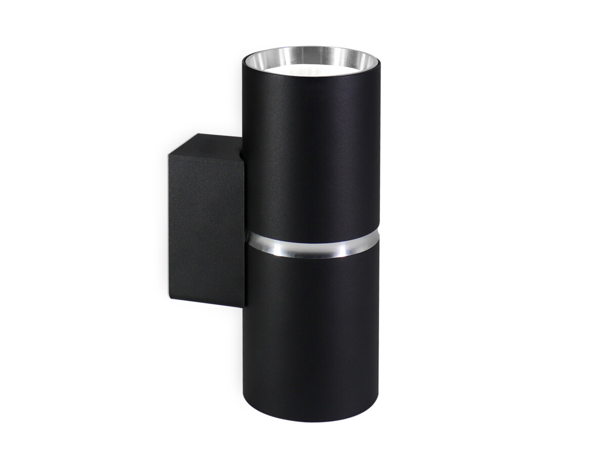 FW2477/2 BK/CH черный/хром GU10/2 max 12W 145*55*80 — изображение 2