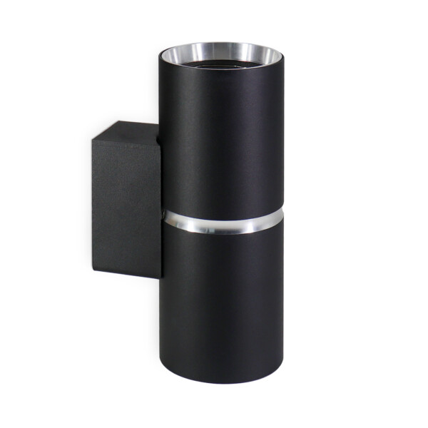 FW2477/2 BK/CH черный/хром GU10/2 max 12W 145*55*80