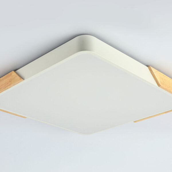 FZ1312 WH/LW белый/светлое дерево 36W 5000K 400*400*50 (без ПДУ)