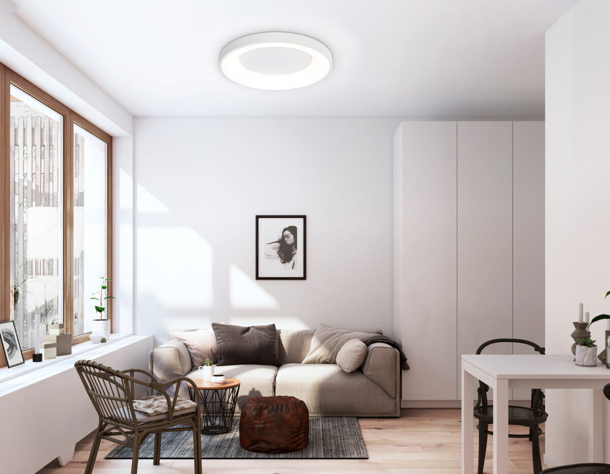 FZ1401 WH белый IP20 48W 3000K-6500K D500*50 (ПДУ ИК) — изображение 7