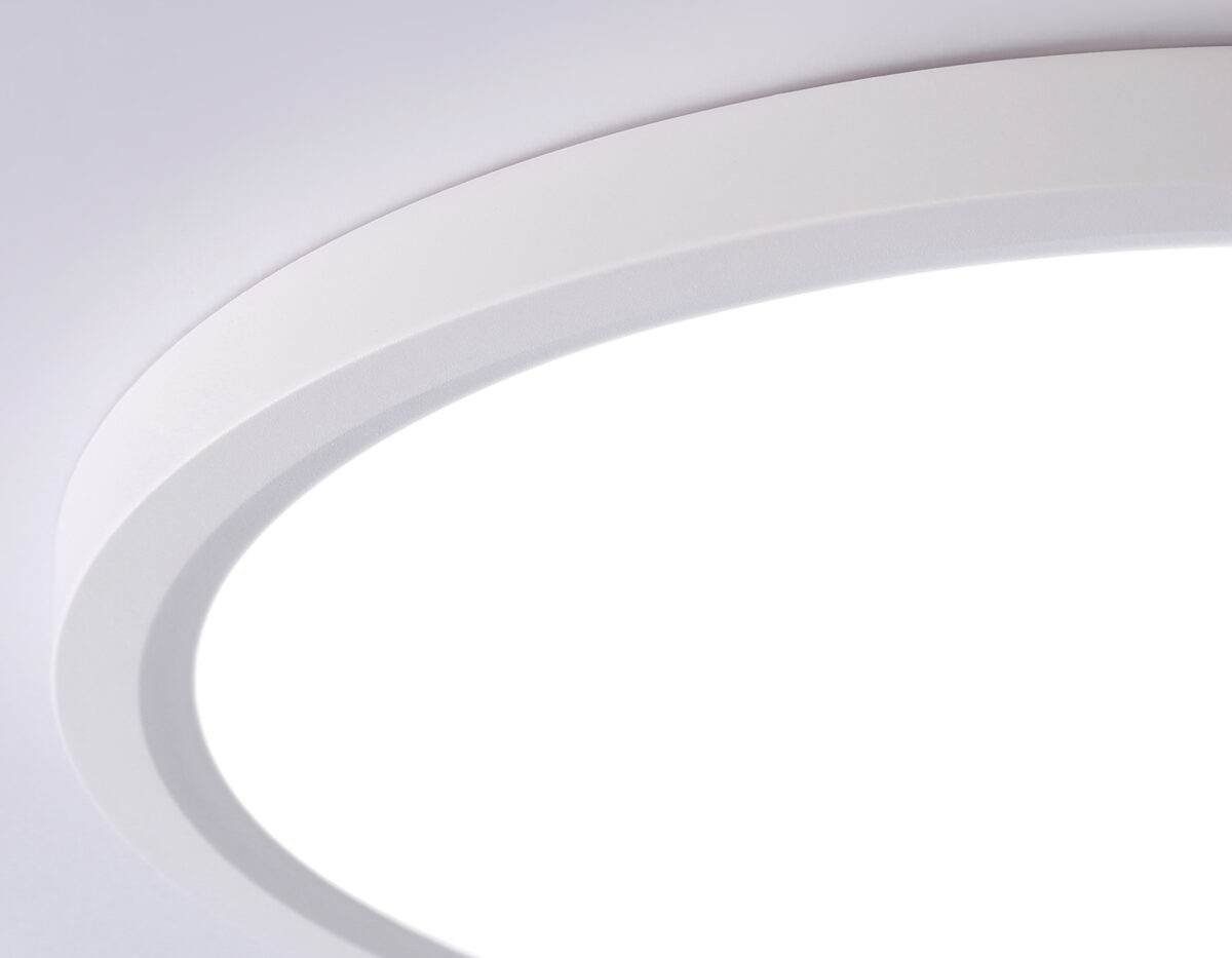 FZ1909_macro1 FZ1909 WH белый IP54 44W 3000K-6500K CCT-переключатель D600*25 (Без ПДУ) — изображение 1