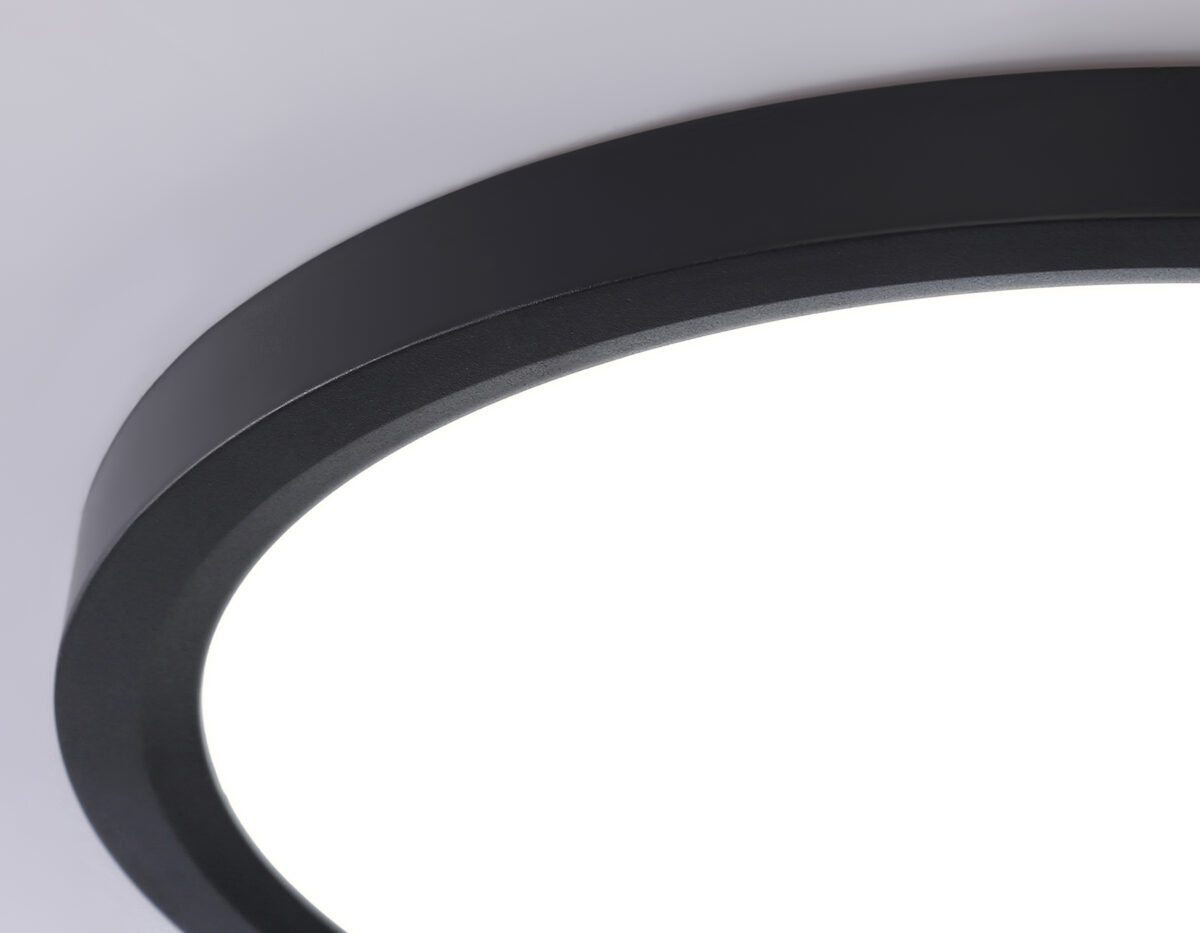 FZ1910_macro1 FZ1910 BK черный IP54 44W 3000K-6500K CCT-переключатель D600*25 (Без ПДУ) — изображение 1