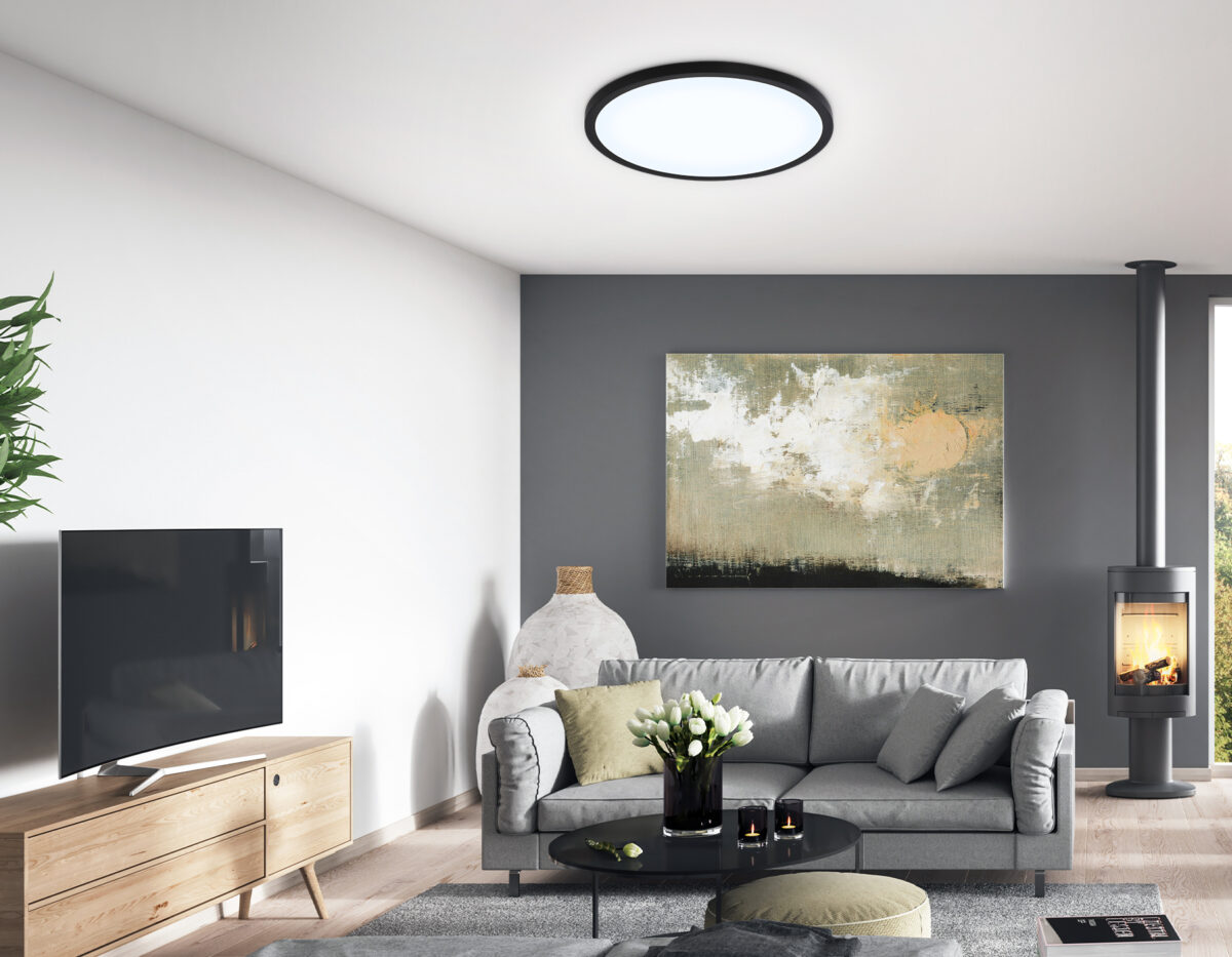 FZ1957 BK черный IP54 26W 5000K D370*15 (Без ПДУ) — изображение 5