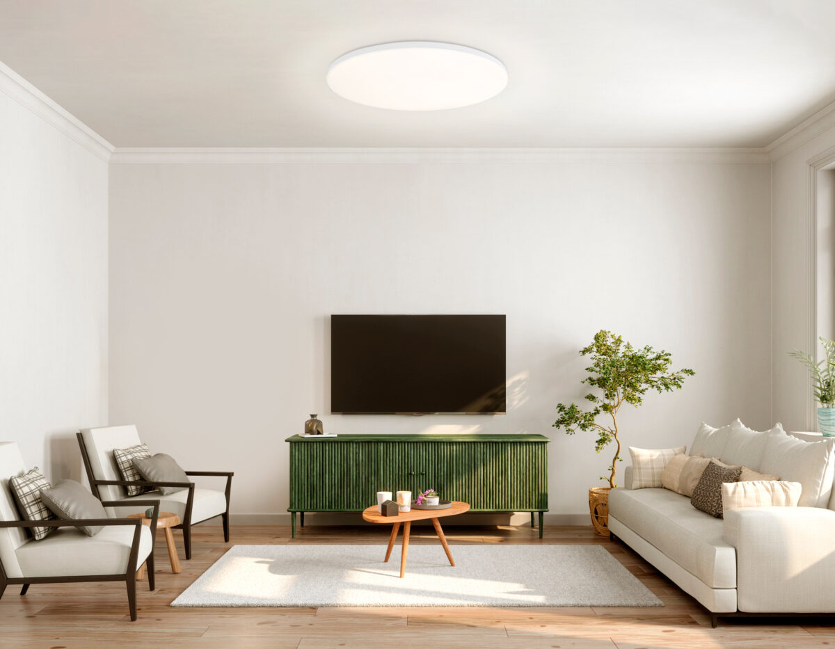 FZ2003 WH белый IP54 30W 3000K-6500K+RGB Wi-Fi Алиса/Tuya/Smart Home/Alexa D450*60 (ПДУ ИК) — изображение 7