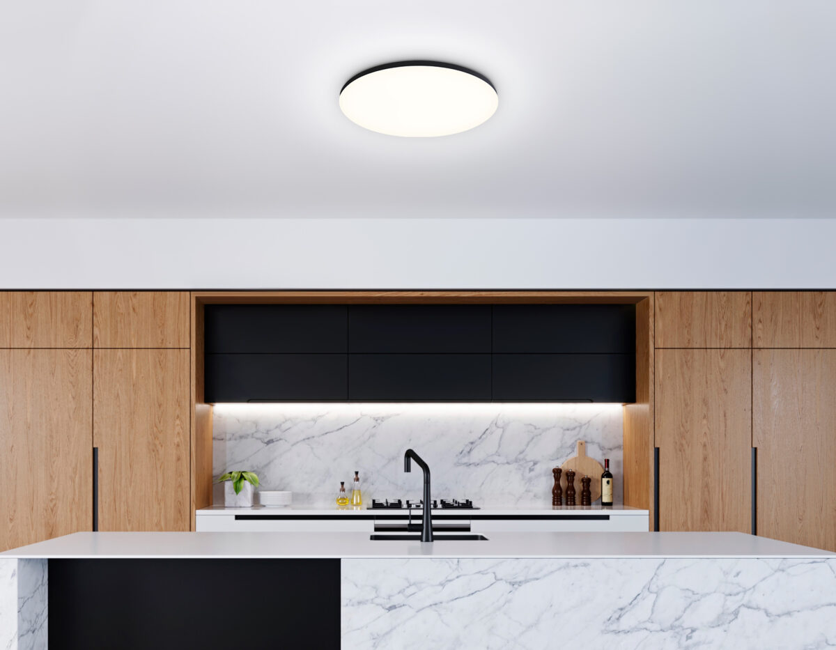 FZ2004 BK черный IP54 20W 3000K-6500K+RGB Wi-Fi Алиса/Tuya/Smart Home/Alexa D300*55 (ПДУ ИК) — изображение 7