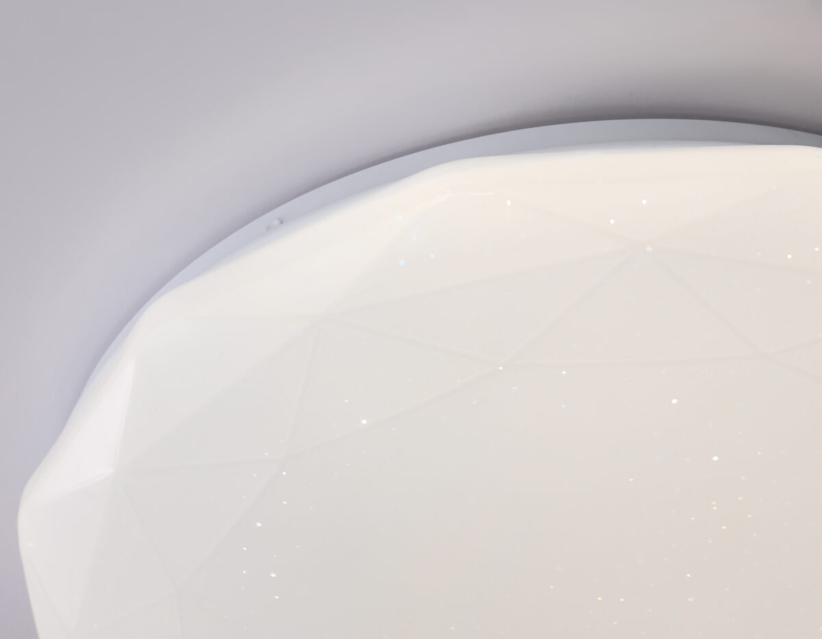 FZ417_macro FZ417 WH белый IP20 46W 3000K-6500K+RGB D380*60 (ПДУ ИК) — изображение 1