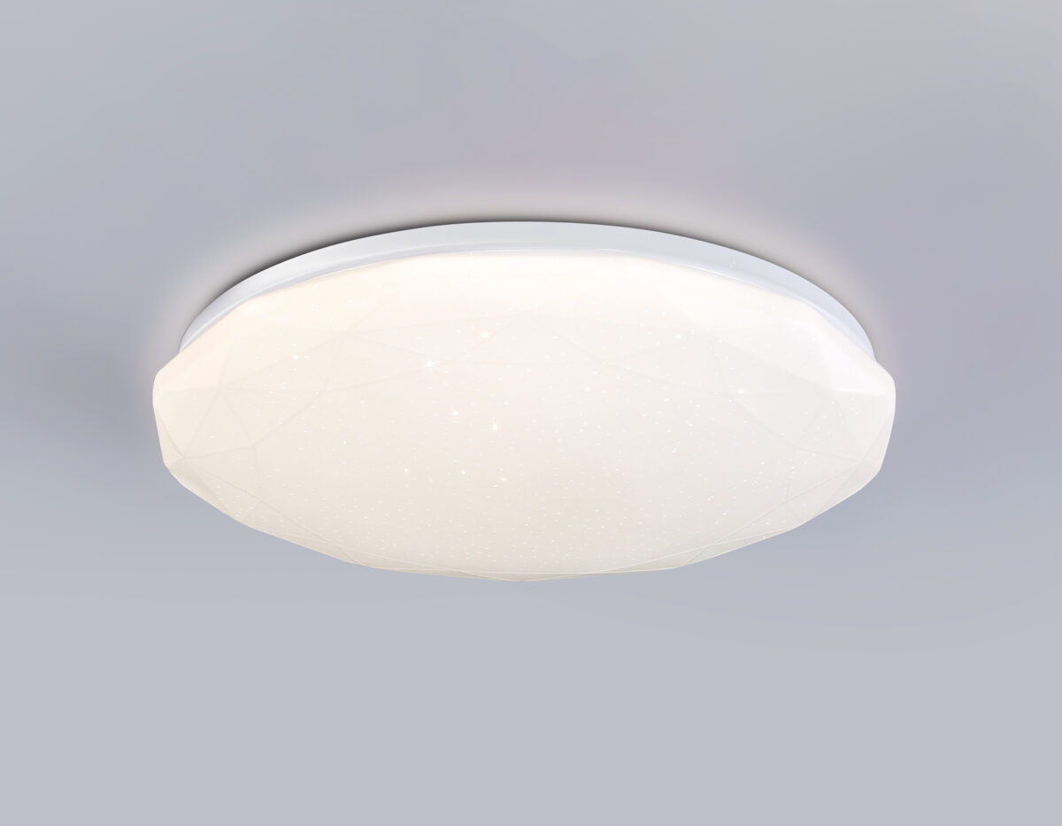 FZ417 WH белый IP20 46W 3000K-6500K+RGB D380*60 (ПДУ ИК) — изображение 3