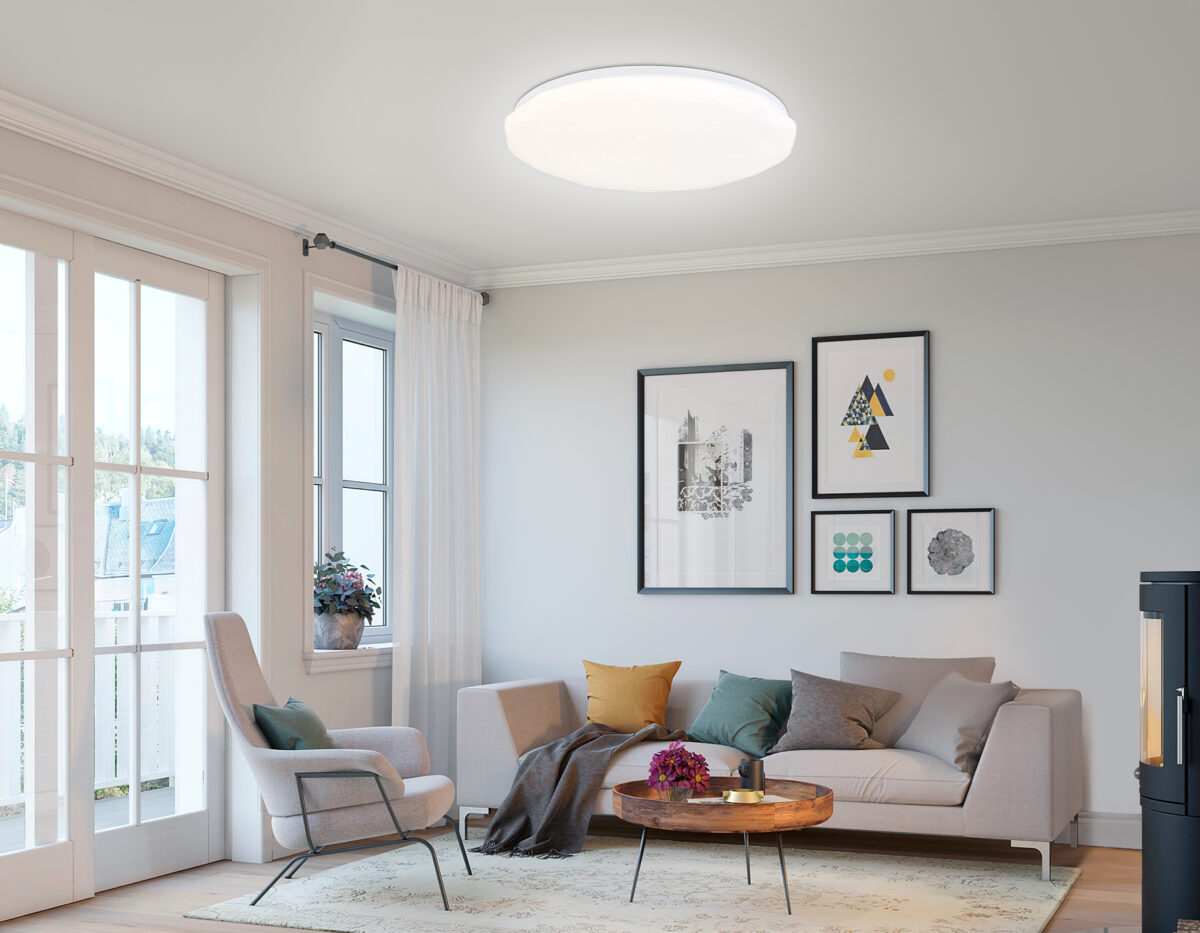 FZ418 WH белый IP20 66W 3000K-6500K+RGB D480*65 (ПДУ ИК) — изображение 6