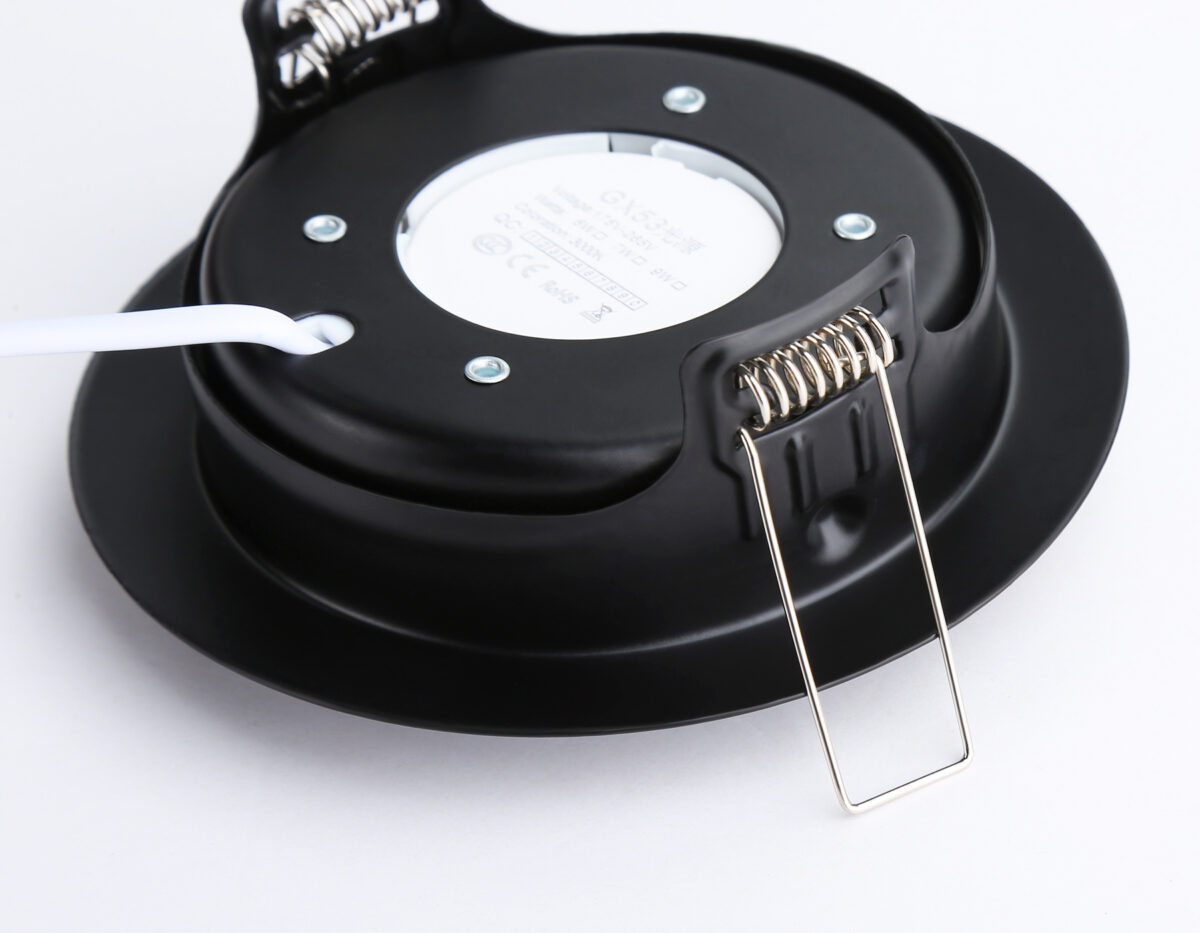 G10123 BK черный GX53 max 12W D120*48 — изображение 1