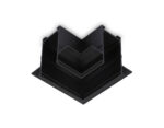 GL1040 BK черный коннектор угловой для встраиваемого шинопровода Magnetic 220V 80*80*47