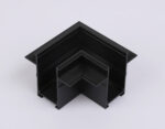 GL1040 BK черный коннектор угловой для встраиваемого шинопровода Magnetic 220V 80*80*47 — изображение 2