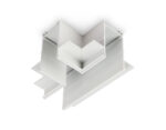 GL1041 WH белый коннектор T-образный для встраиваемого шинопровода Magnetic 220V 110*80*47