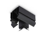 GL1044 BK черный коннектор Т-образный для корпуса в натяжной потолок Magnetic 220V 140*100*61