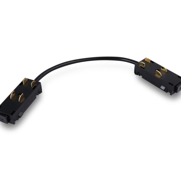 GL1110 BK черный коннектор питания гибкий для шинопровода Magnetic 220V 250*28.5*18