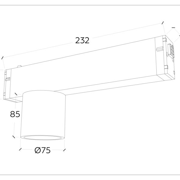 GL1241 WH белый IP20 7W 3000K-6400K 220V 24° D75*85 (Без ПДУ)