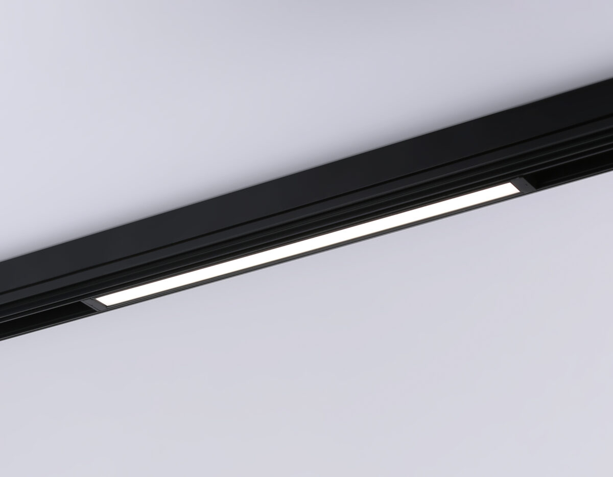 GL1282 BK черный IP20 18W 3000K-6400K 220V 120° 452*25*42 (Без ПДУ) — изображение 2