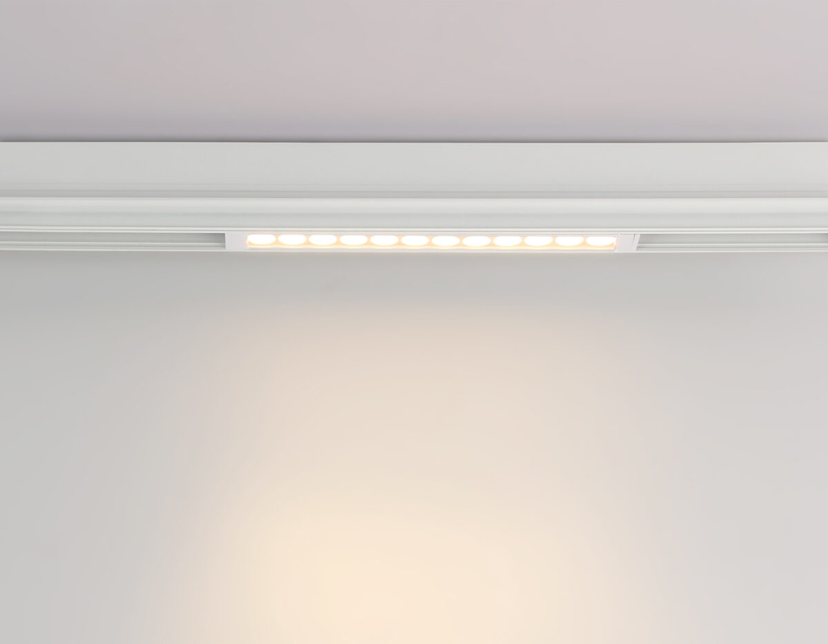 GL1301 WH белый IP20 12W 3000K-6400K 220V 24° 232*25*42 (Без ПДУ) — изображение 4