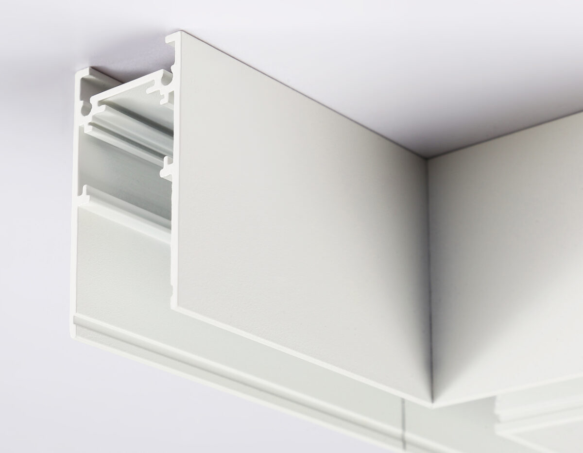 GL3373 WH белый коннектор T-образный для накладного шинопровода L170*85*53.7 — изображение 1