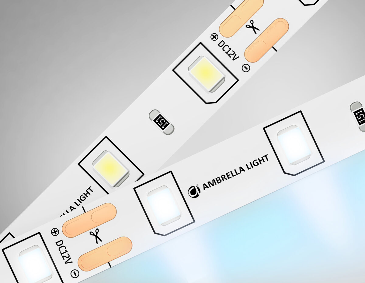 GS1003 2835 60Led/ 4.8W m/ 12V IP20 6500K/ 5000*8*1.2mm (2 конт.) — изображение 9