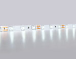 GS1003 2835 60Led/ 4.8W m/ 12V IP20 6500K/ 5000*8*1.2mm (2 конт.)