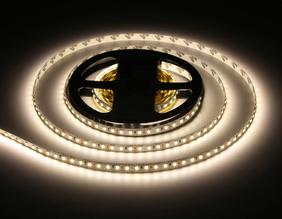 GS1102 2835 120Led/ 9.6W m/ 12V IP20 4500K/ 5000*8*1.2mm (2 конт.) — изображение 7