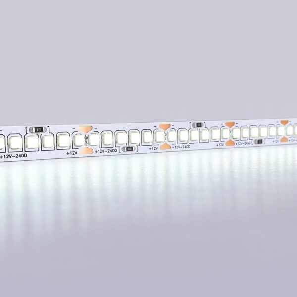 GS1403 2835 240Led/ 17W m/ 12V IP20 6500K/ 5000*10*1.2mm (2 конт.)