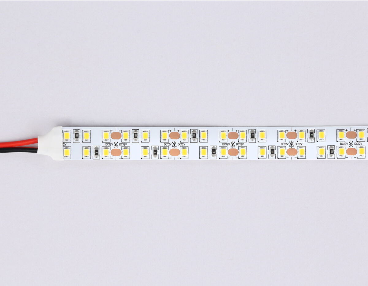 GS1601 2835 240Led/ 19.2W m/ 12V IP20 3000K/ 5000*14*1.2mm (2 конт.) — изображение 3
